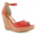 PEPE JEANS IRINA CORAL PATENT-VEGETAL LTH.