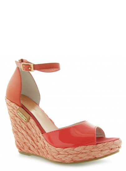 PEPE JEANS IRINA CORAL PATENT-VEGETAL LTH.