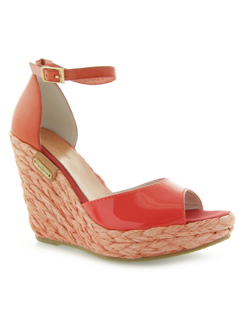 PEPE JEANS IRINA CORAL PATENT-VEGETAL LTH.