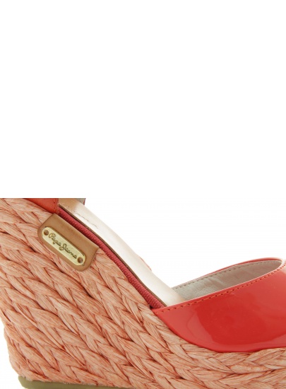 PEPE JEANS IRINA CORAL PATENT-VEGETAL LTH.