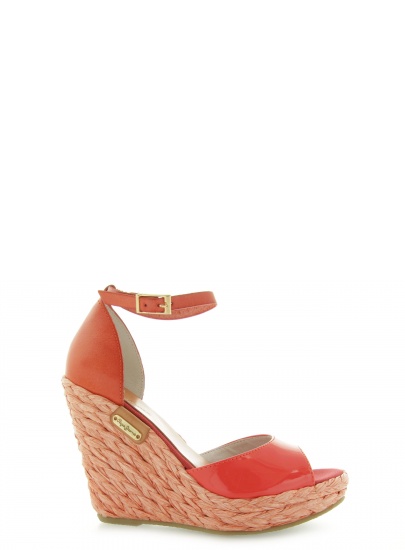 PEPE JEANS IRINA CORAL PATENT-VEGETAL LTH.