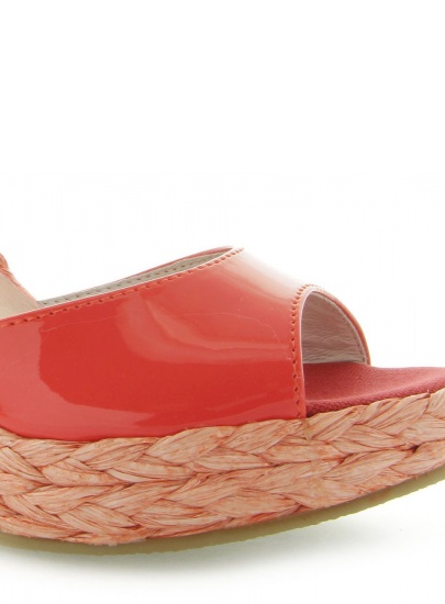 PEPE JEANS IRINA CORAL PATENT-VEGETAL LTH.