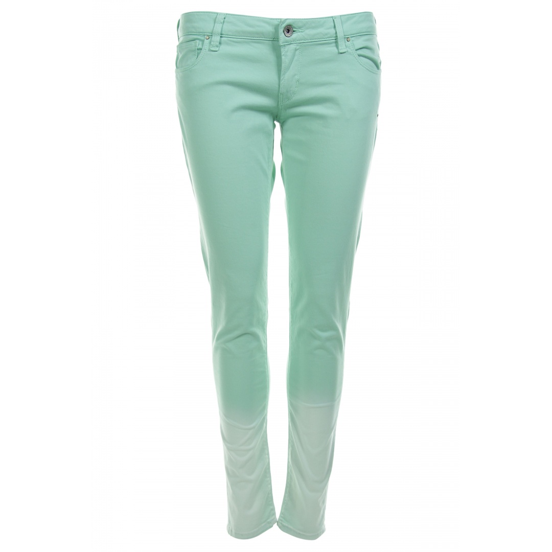 SPODNIE GUESS BEVERLY NO ZIP MINT