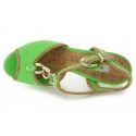 SANDAŁY GUESS PADERAN SANDALO SANDAL FABRI GREEN