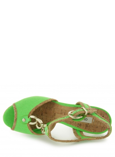 SANDAŁY GUESS PADERAN SANDALO SANDAL FABRI GREEN