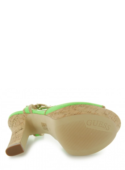 SANDAŁY GUESS PADERAN SANDALO SANDAL FABRI GREEN