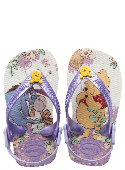 SANDAŁKI JAPONKI HAVAIANAS BABY POOH