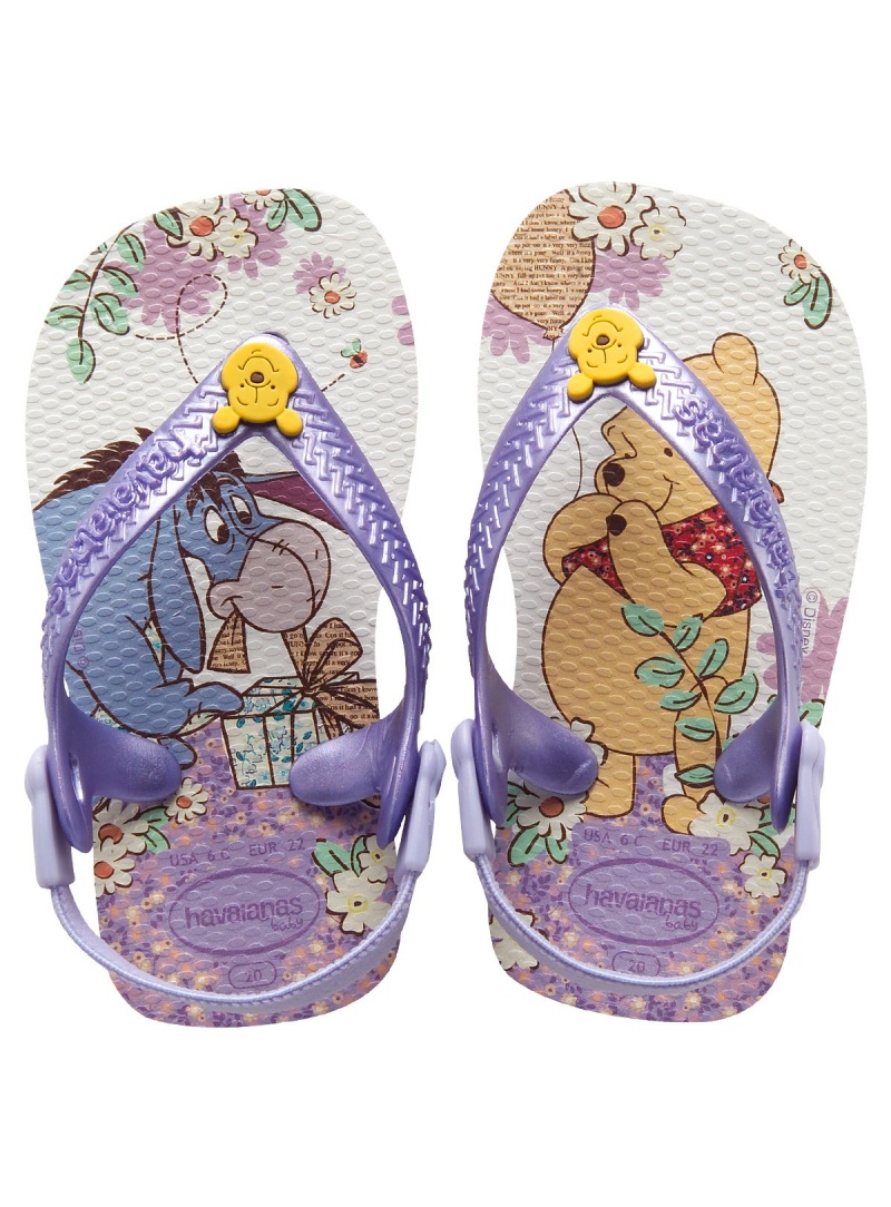 SANDAŁKI JAPONKI HAVAIANAS BABY POOH