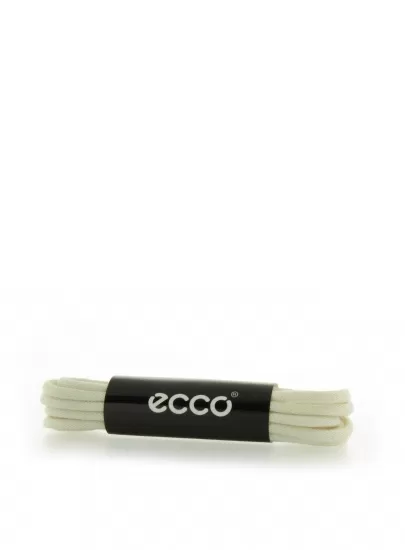KREMOWE SZNUROWADŁA ECCO ICE WHITE