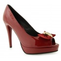SZPILKI LOVE MOSCHINO JA1601BG0YJ RED