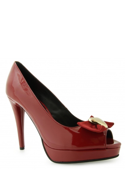 SZPILKI LOVE MOSCHINO JA1601BG0YJ RED