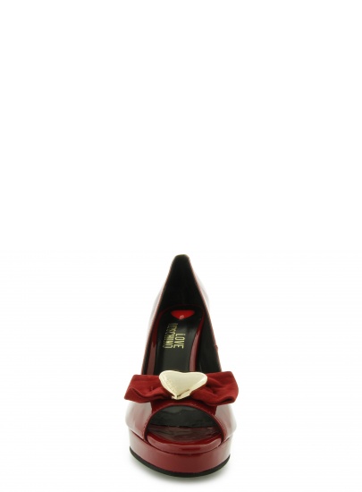 SZPILKI LOVE MOSCHINO JA1601BG0YJ RED