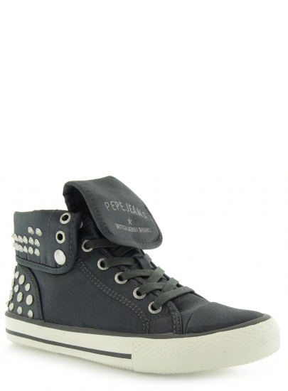 TRAMPKI PEPE JEANS SPIKE GREY SATIN FABRIC