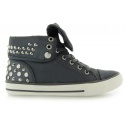 TRAMPKI PEPE JEANS SPIKE GREY SATIN FABRIC