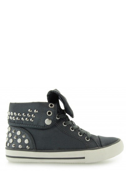 TRAMPKI PEPE JEANS SPIKE GREY SATIN FABRIC