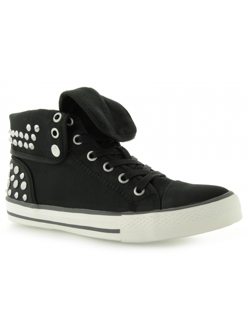 TRAMPKI PEPE JEANS SPIKE BLACK SATIN FABRIC