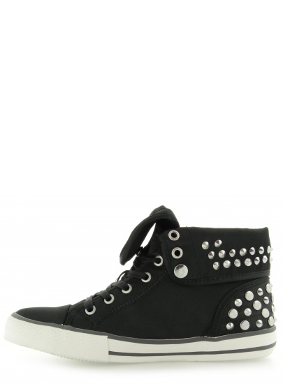 TRAMPKI PEPE JEANS SPIKE BLACK SATIN FABRIC