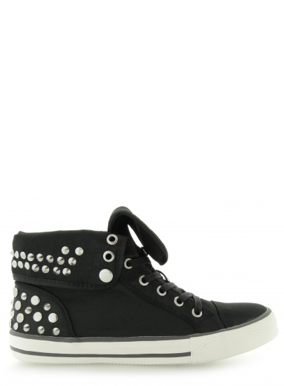 TRAMPKI PEPE JEANS SPIKE BLACK SATIN FABRIC