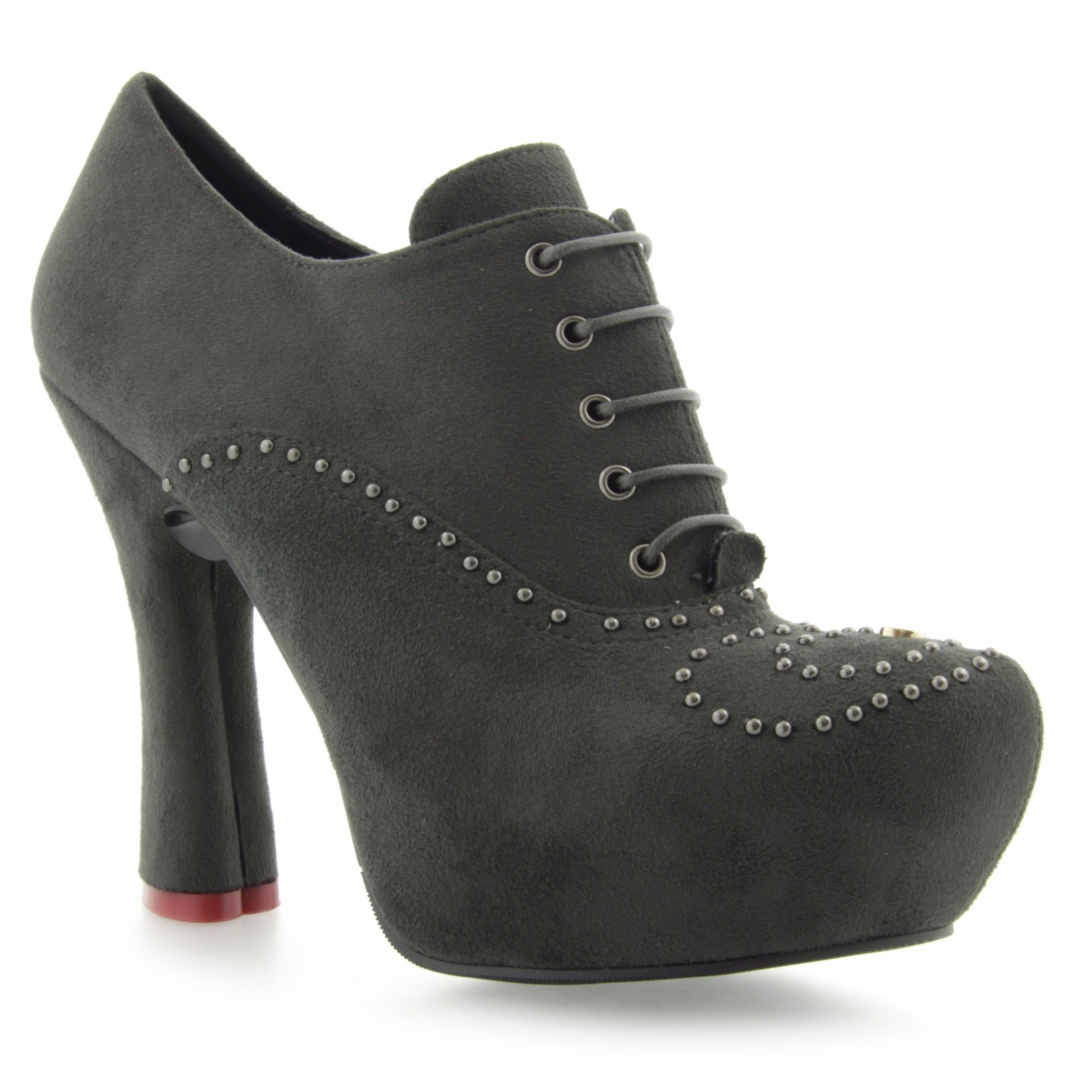 BOTKI LOVE MOSCHINO SCARPA GREY