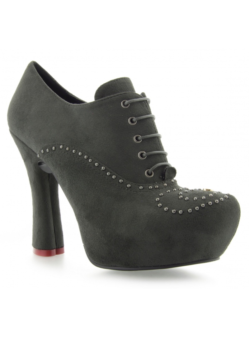 BOTKI LOVE MOSCHINO SCARPA GREY