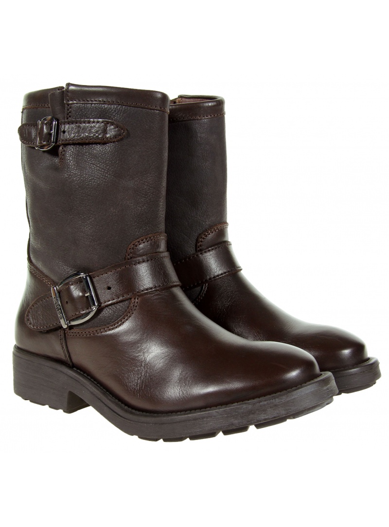 BOTKI GUESS LOLA SHOOTIE LEATHER MORO