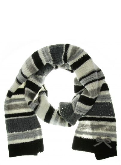 SZAL GUESS SCARF BLACK AW4139WOL03 BLA