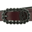 PASEK ARMANI JEANS U5119 G5 12 BORDEAUX
