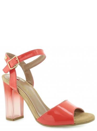 SANDAŁY LOVE MOSCHINO SANDALO RED