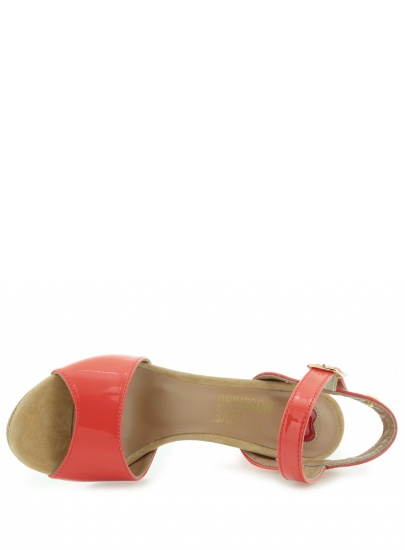SANDAŁY LOVE MOSCHINO SANDALO RED