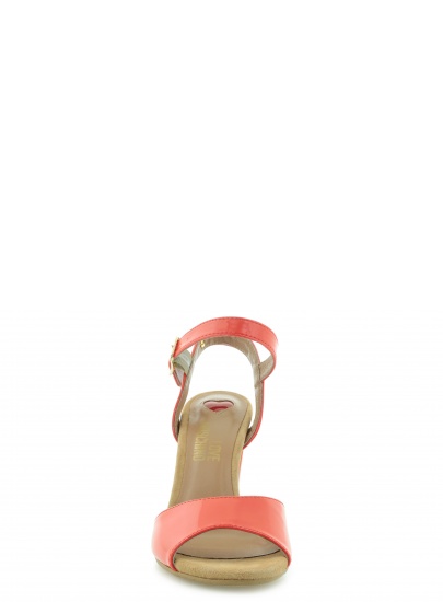 SANDAŁY LOVE MOSCHINO SANDALO RED