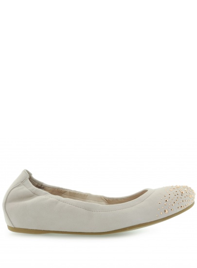BALERINKI HOGL 0992 SAMTKID LEDER ROSE