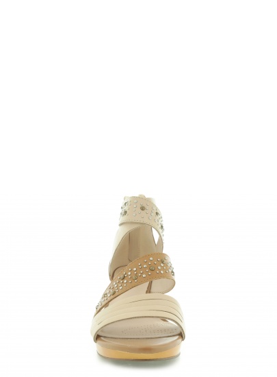 SANDAŁY CLARKS ORNATE CHARM LIGHT TAN LEATHER