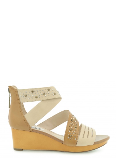 SANDAŁY CLARKS ORNATE CHARM LIGHT TAN LEATHER