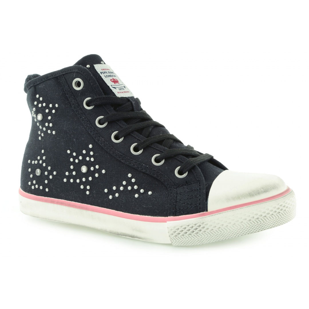 TRAMPKI PEPE JEANS DUBSTEP BLACK