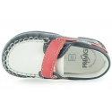 MOKASYNY PRIMIGI GIANFRY 1 NAPPA SOFT NAVY BIANCO