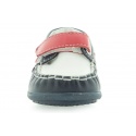 MOKASYNY PRIMIGI GIANFRY 1 NAPPA SOFT NAVY BIANCO