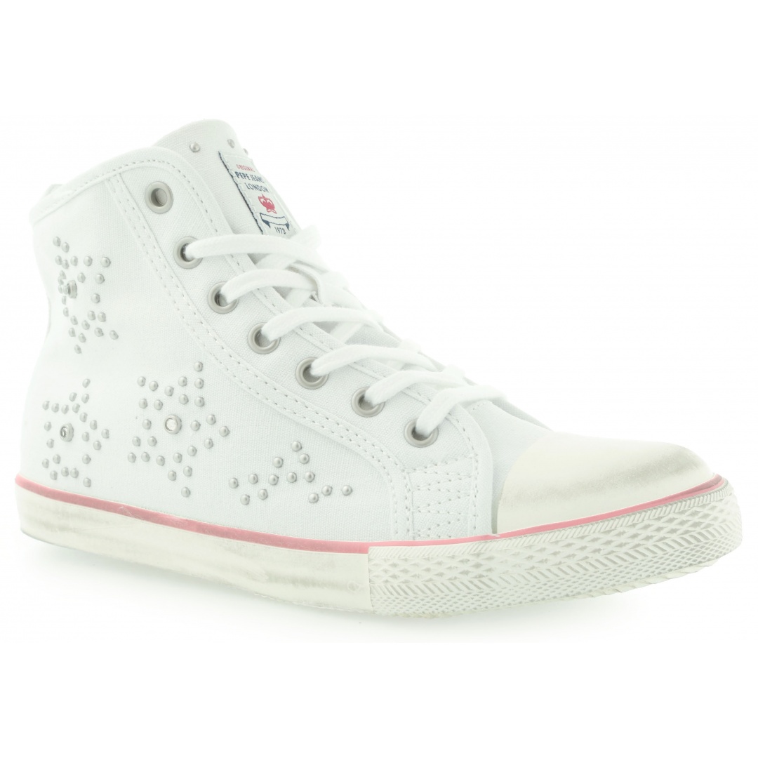 TRAMPKI PEPE JEANS DUBSTEP WHITE