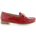 MOKASYNY HOGL 2514 SOFTLACK LEDER RED