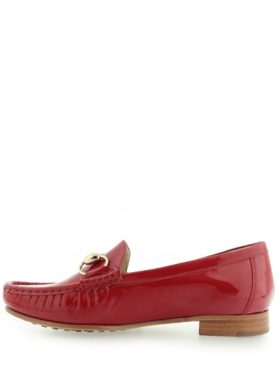 MOKASYNY HOGL 2514 SOFTLACK LEDER RED