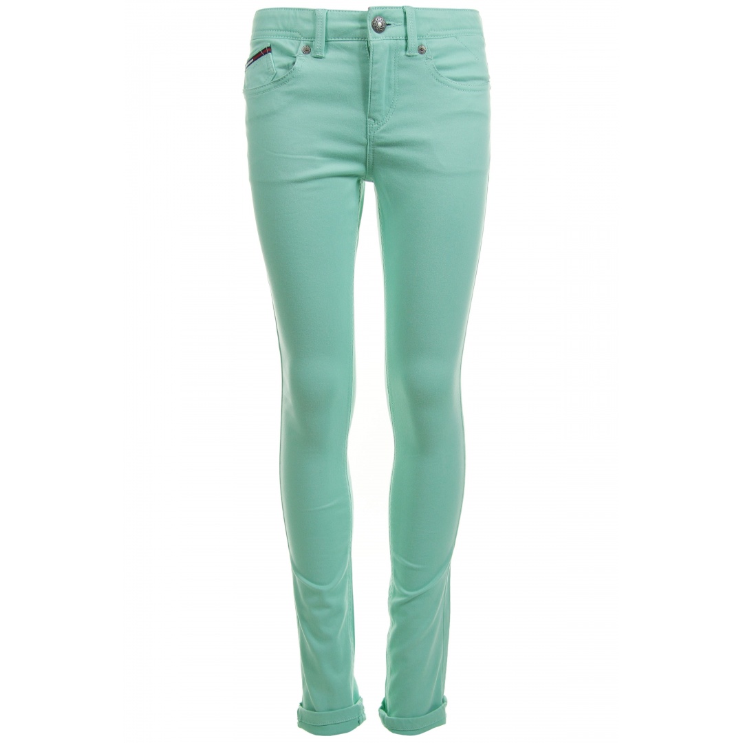 Spodnie TOMMY HILFIGER Naomi Super Skinny Cabbage