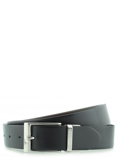 Pasek TOMMY HILFIGER Gift Box Belt 2 Black Dark Brown