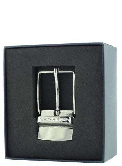 Pasek TOMMY HILFIGER Gift Box Belt 2 Black Dark Brown