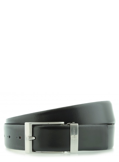 Pasek TOMMY HILFIGER Gift Box Double Buckle Adjustable Black