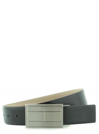 Pasek TOMMY HILFIGER Gift Box Double Buckle Adjustable Black