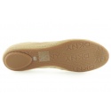 BALERINY DONNA KARAN BELLA BOW EMBOSSED SNAKE SAND