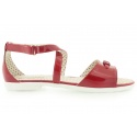 SANDAŁY MOSCHINO 25475 9102 ROSSO