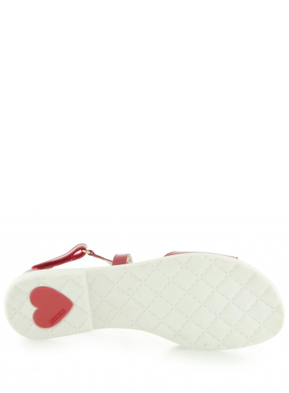 SANDAŁY MOSCHINO 25475 9102 ROSSO