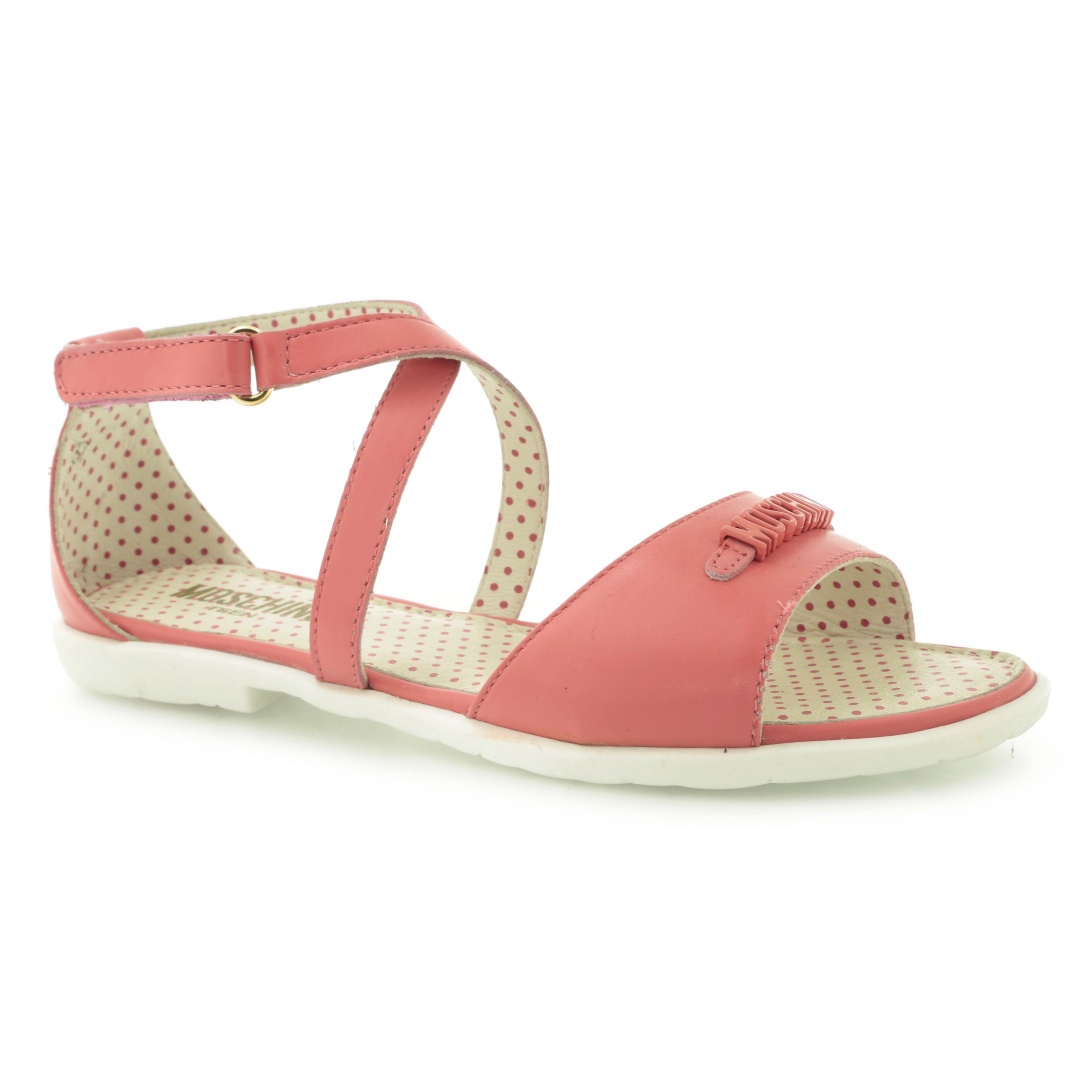SANDAŁY MOSCHINO 25475 9113 CORALLO