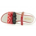 SANDAŁY MOSCHINO 25479 BIANCO ROSSO BIANCO NERO