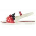 SANDAŁY MOSCHINO 25479 BIANCO ROSSO BIANCO NERO